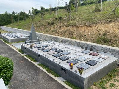 三木霊苑の永代供養プレート墓